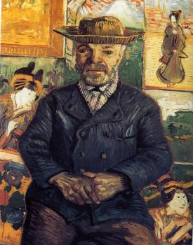 Vincent Van Gogh : Portrait of Pere Tanguy